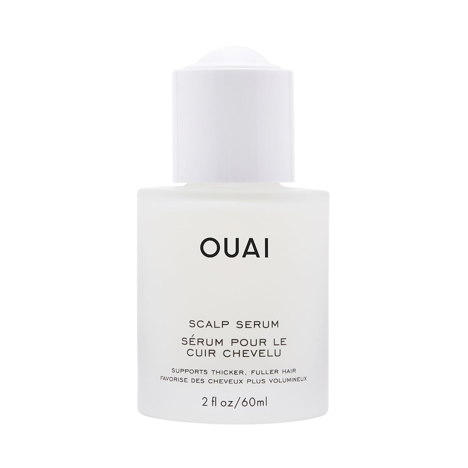 OUAI Scalp Serum - Balancing Hair Serum with Red Clover Extract, Siberian Ginseng and Peptides for Thicker and Fuller-Looking Hair - Paraben, Phthalate and Sulfate Free Scalp Care (2 Fl Oz)