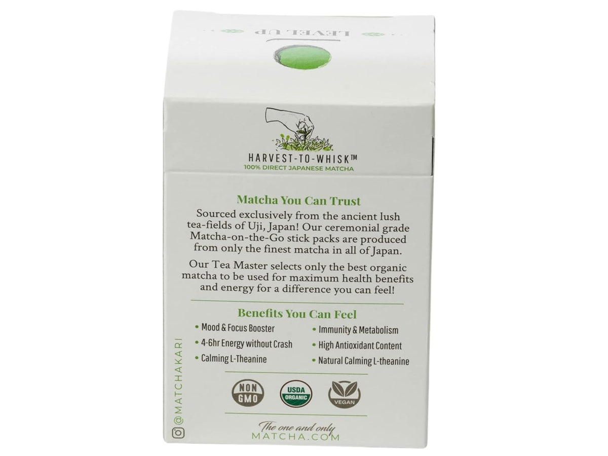 Dr. Weil Matcha Kari Organic Matcha Sticks - Ceremonial Grade - 24 Packets