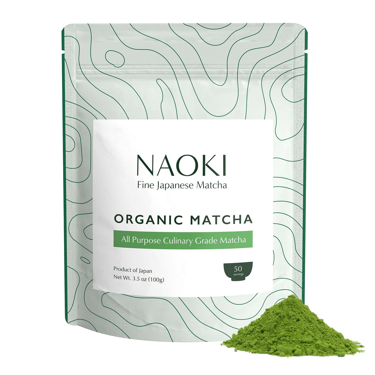 Naoki Matcha Superior Blend Matcha, 100g/3.5oz