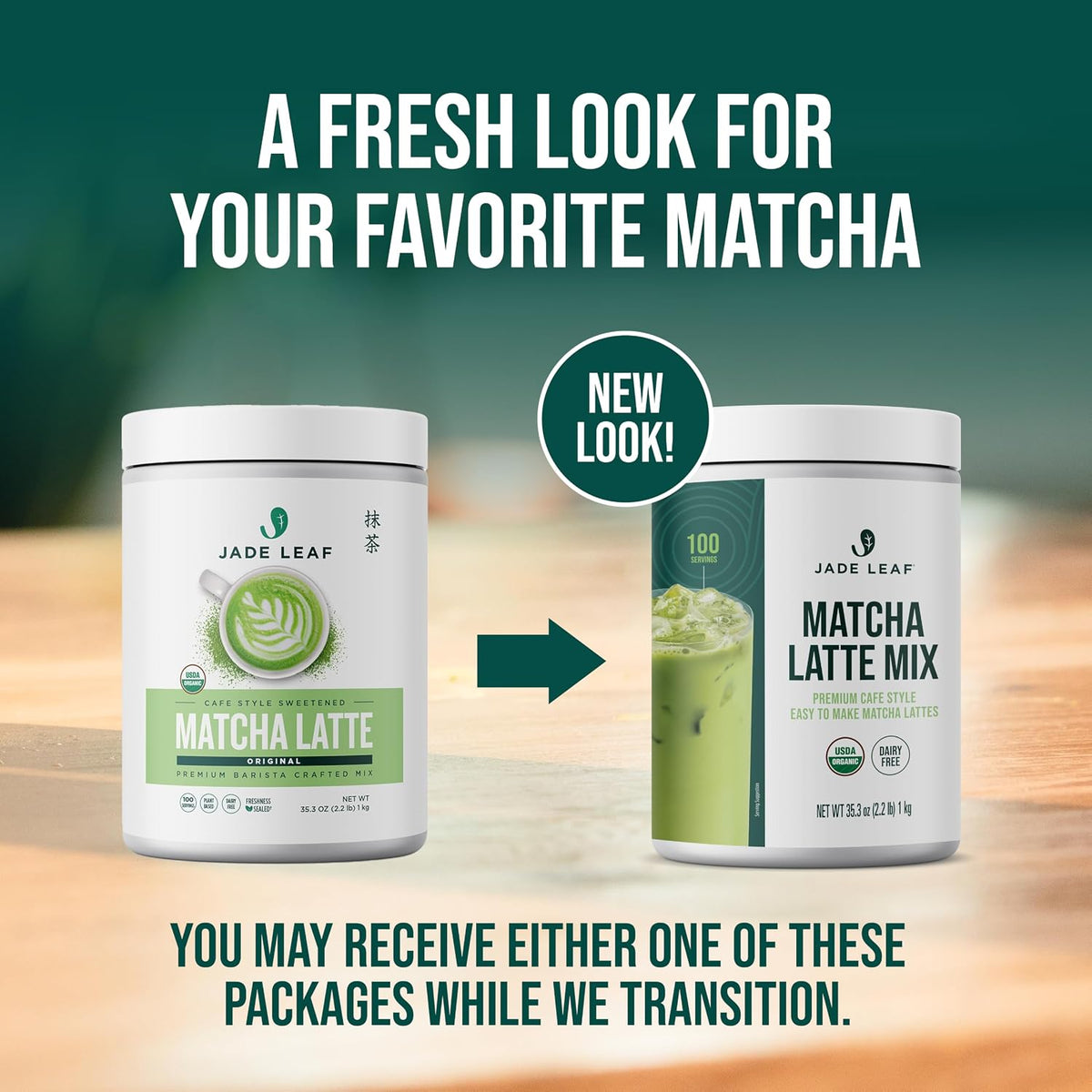 Jade Leaf Matcha Latte Mix, Original, 1000g / 35.3oz